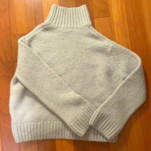 Mock-neck sweater